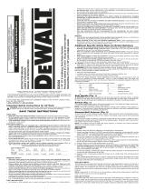 DeWalt D25404K Manual de usuario