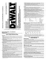 DeWalt DW004 Manual de usuario