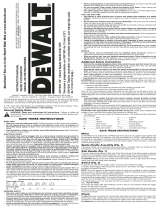 DeWalt DW130V Manual de usuario