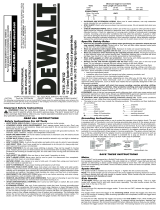 DeWalt DW131 Manual de usuario