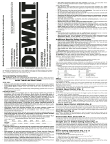 DeWalt DW321 Manual de usuario