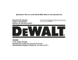 DeWalt DW400 Manual de usuario
