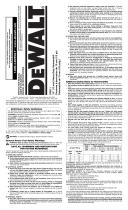 DeWalt DW511 Manual de usuario