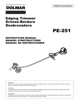 Dolmar EDGING TRIMMER PE-251 Manual de usuario