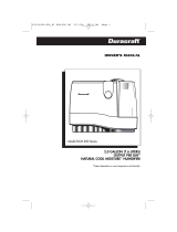 Duracraft DCM-200 Manual de usuario