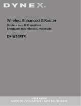 Dynex Wireless Enhanced G Router DX-WEGRTR Manual de usuario