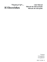 Electrolux EUF 27391 X Manual de usuario