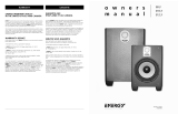 Energy Speaker Systems S8.3 Manual de usuario