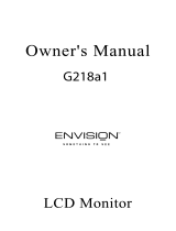 Envision Peripherals G218a1 El manual del propietario