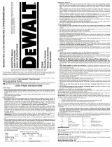 DeWalt D25940 Manual de usuario