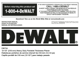 DeWalt DW734 Manual de usuario