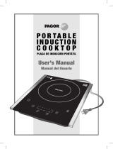 Fagor Portable Induction Cooktop Manual de usuario
