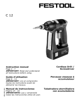 Festool C12 Manual de usuario