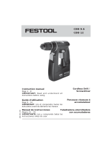 Festool CDD 9.6 Manual de usuario