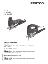 Festool Jigsaw PS 300 EQ Manual de usuario