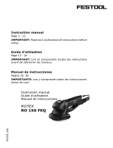 Festool PAC571810 Manual de usuario