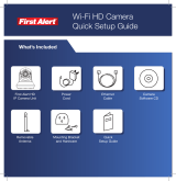 First Alert Hd Wi-Fi Camera Guía de inicio rápido
