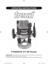 Freud Tools FT3000VCE Manual de usuario