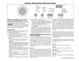 Frigidaire GLEQ2152EE - 27" Front-Load Electric Dryer Manual de usuario