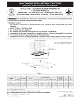 Frigidaire FGC36S5EC - 36" Sealed Burner Gas Cooktop Manual de usuario