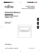 Fujitsu Remote controller Manual de usuario