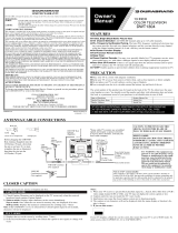 Durabrand RSET413E, RSET419E Manual de usuario