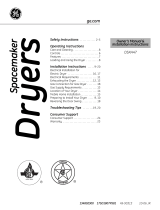 GE DSXH47 Manual de usuario