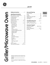 GE JVM1665SNSS Manual de usuario