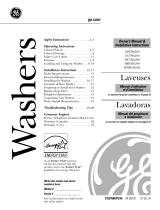 GE WCVH6260 Manual de usuario