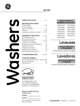GE WHDVH626FWW Manual de usuario