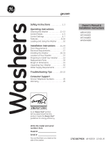 GE WCVH6800 Manual de usuario