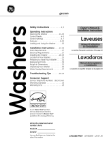 GE WCVH6800JMR Manual de usuario