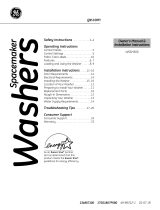GE WSSH300GWW Manual de usuario