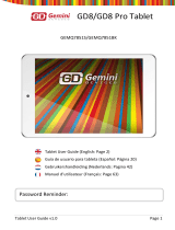Gemini GD GD8 Manual de usuario