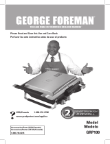 George Foreman GRP100 Guía de instalación