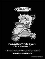 Graco FastAction Fold Sport Click Connect Manual de usuario
