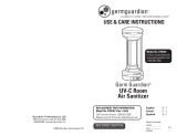 Germ Guardian UV-C Room Air Sanitizer: Model EV9102 Manual de usuario