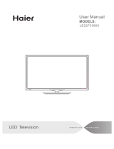 Haier LE22F33800 Manual de usuario