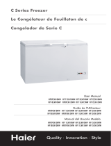 Haier c series freezer Manual de usuario