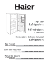 Haier HSE12WNA Manual de usuario