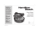 Hamilton Beach Pizza Maker Manual de usuario