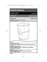 Hamilton Beach 47214 - BrewStation 12 Cup Coffee Maker Manual de usuario