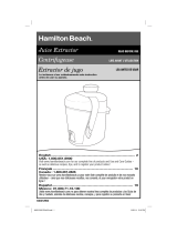 Hamilton Beach 67804 Manual de usuario