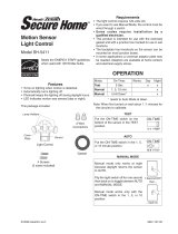 Heath Zenith Motion Sensor Light Control SH-5411 Manual de usuario
