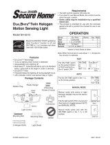 Heath Zenith Secure Home DualBrite SH-5512 Manual de usuario