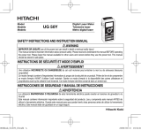 Hitachi 50Y Manual de usuario