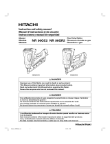 Hitachi NR 90GC2 Manual de usuario