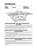 Hitachi C10RA2 Manual de usuario