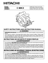 Hitachi C 6DC2 Manual de usuario