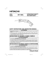 Hitachi CR 10DL Manual de usuario